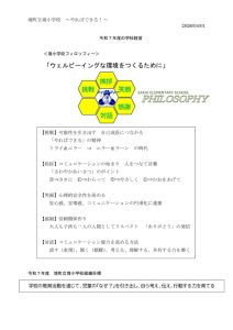 Ｒ７年度学校経営方針　説明図のサムネイル